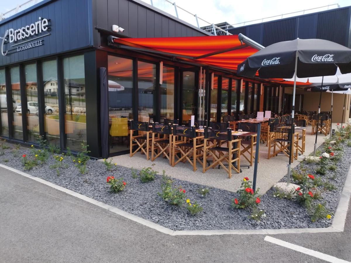 Hotel Restaurant Akena Molinges - La Brocatelle Сен-Клод Екстериор снимка